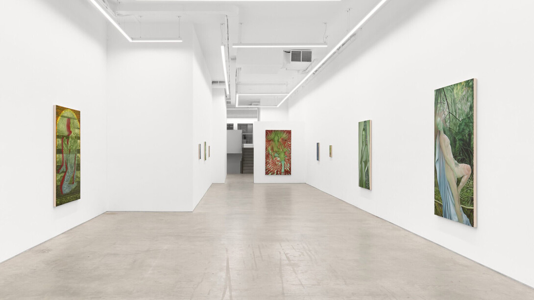 Jenny Morgan, No endings for the wild, exhibition view. Courtesy of Anat Ebgi