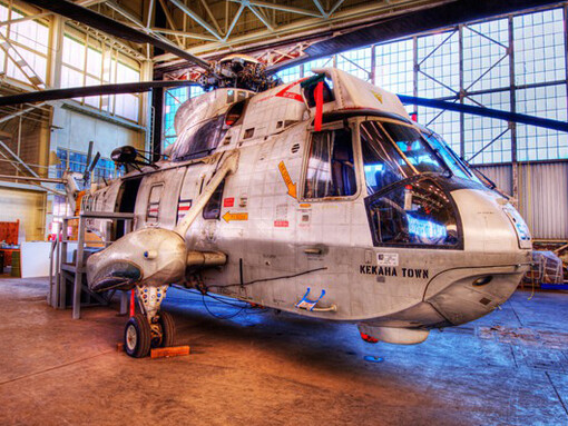 Sikorsky SH-3 Sea King. Courtesy of Pearl Harbor Aviation Museum