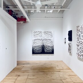 Seren Morey, Into The Aether, exhibition view. Courtesy of The Painting Center, New York