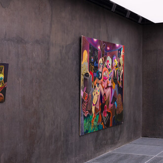 Armin Boehm, Im spiegel verloren, ausstellungsansicht. Mit freundlicher genehmigung der König Galerie