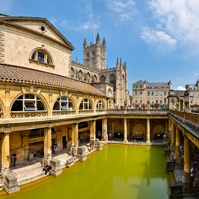 Aquae Sulis (Latin for “Waters of Sulis”) was a small town in the Roman province of Britannia. Today, it is known as the city of Bath in Somerset. In the Antonine Itinerary, the register of Roman roads, the town is recorded as Aquis Sulis, England