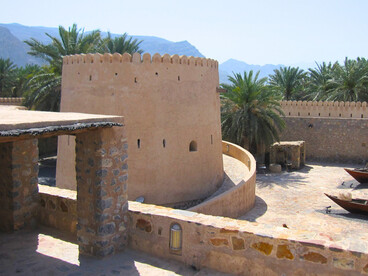 The Khasab Castle is a 17th-century fort originally built (and later expanded) by the Portuguese to control the Strait of Hormuz
