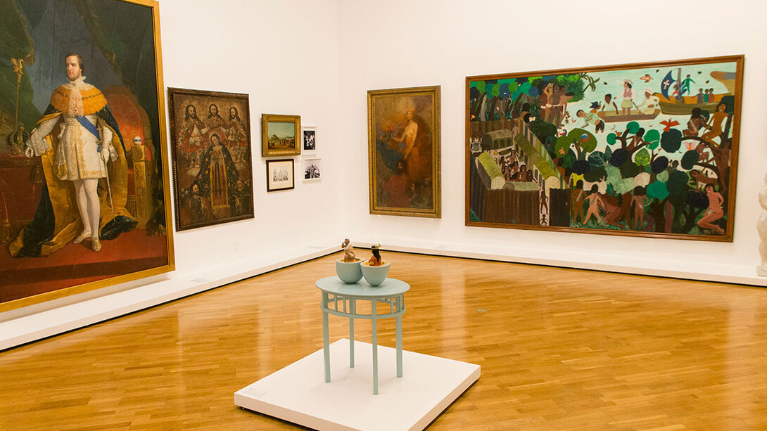 Various artists, Pinacoteca, collection, exhibition view. Courtesy of the Pinacoteca