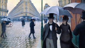 Gustave Caillebotte. Jour de pluie à Paris