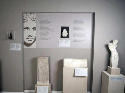 Thessaloniki, the Metropolis of Macedonia, exhibition view. Courtesy of Archaeological Museum of Thessaloniki