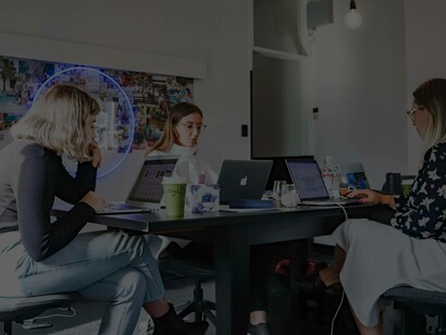 Employees at a startup not interacting but sitting together in peace and harmony for the purposes of reaching the same desired goal