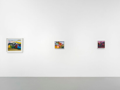 Salvo, Salvo, in viaggio, exhibition view. Courtesy of Gladstone Gallery