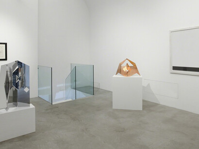 Bruno Munari, Exhibition view. Courtesy of MAAB Gallery 