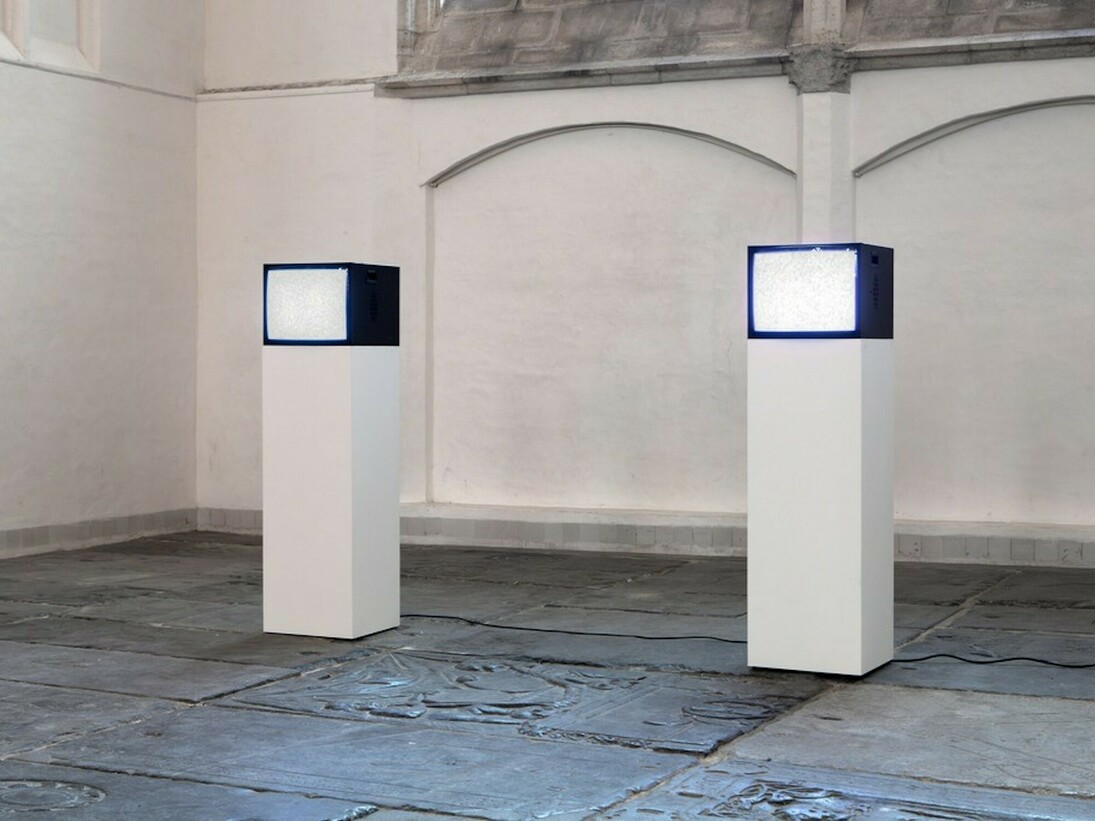 Marinus Boezem, Exhibition view. Courtesy of Oude Kerk