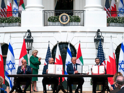 White House Abraham Accords Signing Ceremony on September 15, 2020