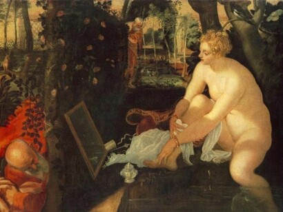 Tintoretto, Il bagno di Susanna