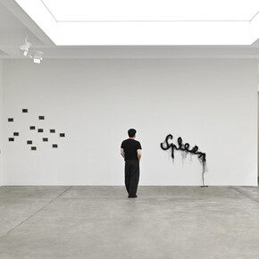 Annette Messager, Histoires des oreillers, exhibition view. Courtesy of Marian Goodman Gallery