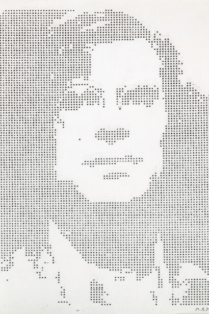 Markus Raetz
Bildnis des Künstlers als Schreibmaschinist
1970
Dattilografia
273 x 203 mm
© 2016 Markus Raetz, Prolitteris, Zürich 