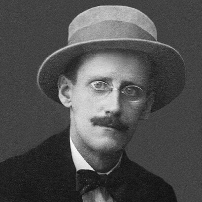 El escritor irlandés, James Joyce