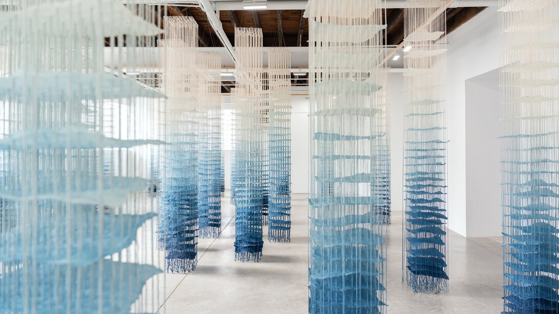 Mika Obayashi, Gospel of three dimensions, exhibition view. Courtesy of Carvalho Park 