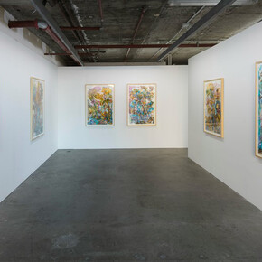 Antony Muia, Warm trees, exhibition view. Courtesy of Art Collective WA