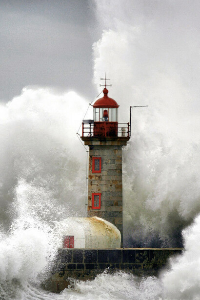 Molhe de Felgueiras, Foz do Douro, Porto, Portugal