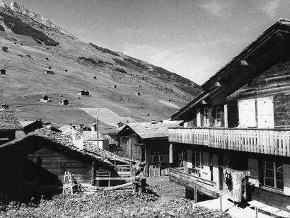 Case Walser, Val di Valles, Svizzera, servizio fotografico Valles, 1981, Istituto di fotografia Paolo Monti 