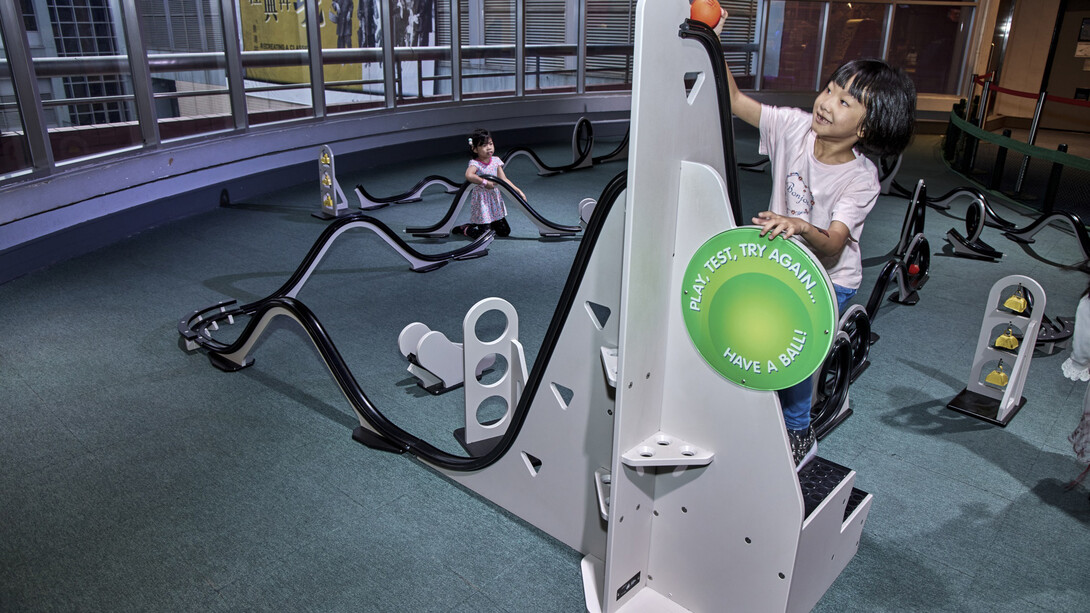 Children's gallery, exhibition view. Courtesy of Hong Kong Science Museum