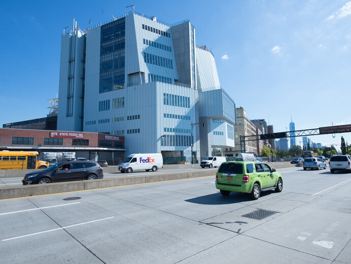 View from the West Side highway, September 2014. Photograph by Tim Schenck.
