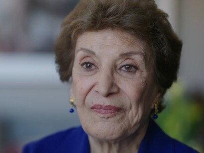 Mahnaz Afkhami, ex ministra delle politiche per le donne nel periodo dello scià, ora in esilio negli USA