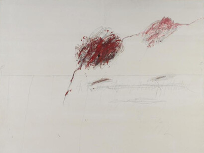 Cy Twombly. Courtesy of Centre Pompidou