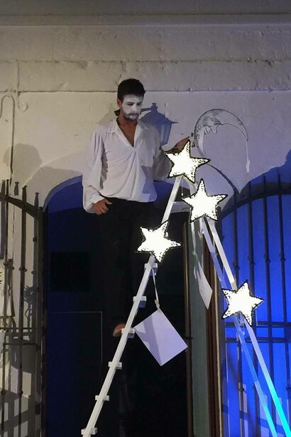 Claudio Pinto in L'Amore di don Perlimplino-Giullarata