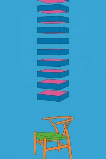 Michael Craig-Martin, Art & Design - Judd, 2012, From a set of 10 screenprints, Edition of 50, Courtesy the artist and Alan Cristea Gallery