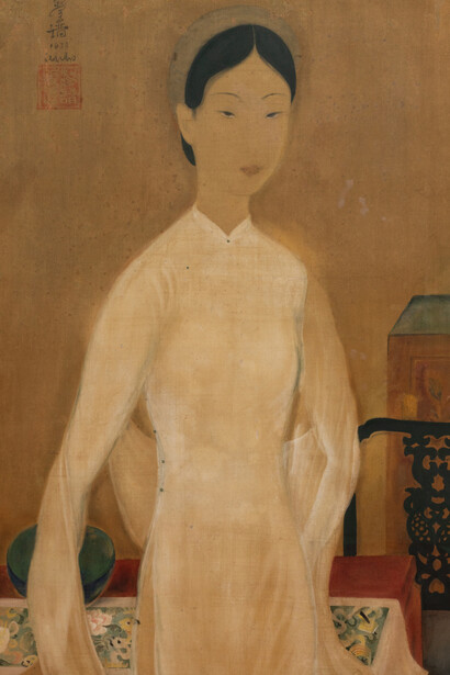 Le pho, le bol bleu. Courtesy of de Sarthe Gallery