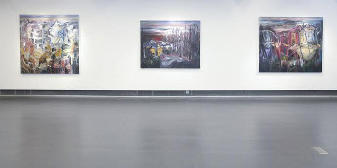 Fathallah Zamroud, Exhibition view. Courtesy of Ayyam Gallery