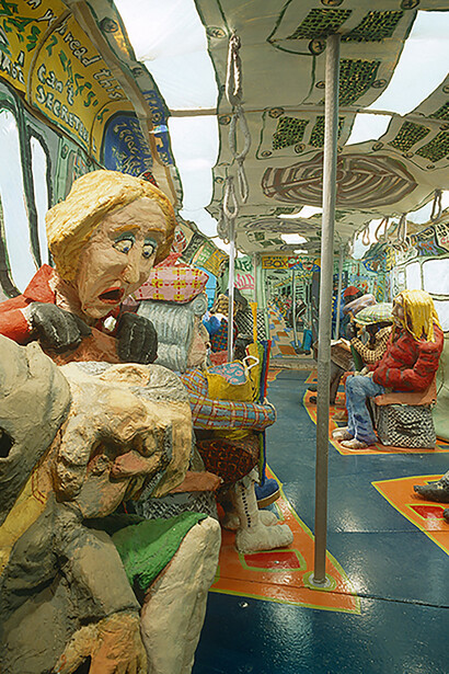 Red Grooms, Mimi Gross & The Ruckus construction company (detail). Courtesy of Albertina Museum