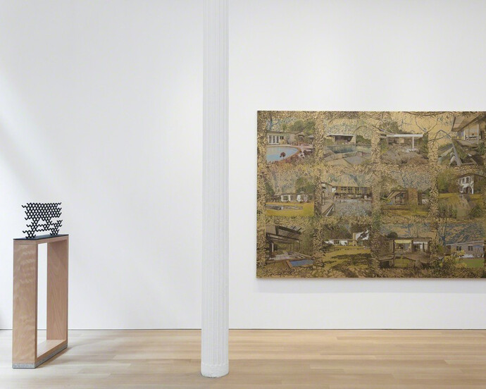 Walker Street Summer, Exhibition view. Courtesy of Alexander and Bonin