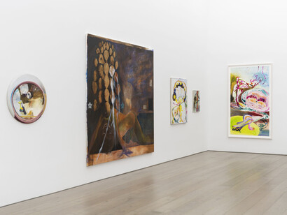 Various artists, Power line, exhibition view. Courtesy of Perrotin Gallery