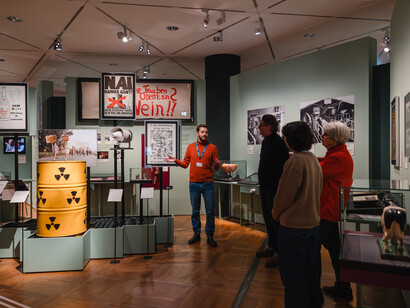 Nature and german history, exhibition view. Courtesy of Bundeskunsthalle
