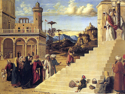 Cima da Conegliano. Presentazione della Vergine al Tempio