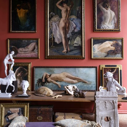 Una sala del Museo Fortuny, Venezia, Italia, ph Massimo Listri, Courtesy Fondazione Musei Civici di Venezia