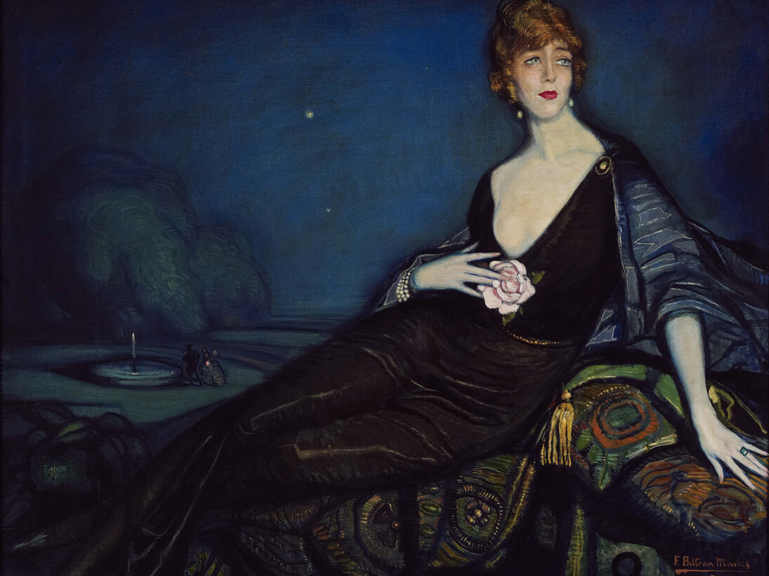Mrs Freda Dudley Ward, 1921, Oil on canvas, 146 x 166 cm