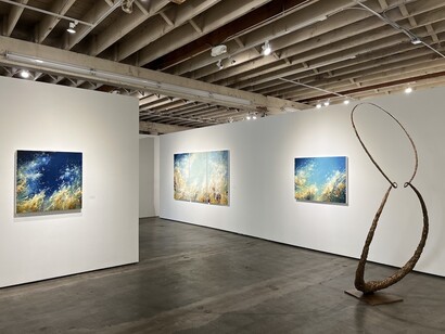 Michael Schultheis, The flowers of Fibonacci, exhibition view. Courtesy of Winston Wächter Fine Art Gallery