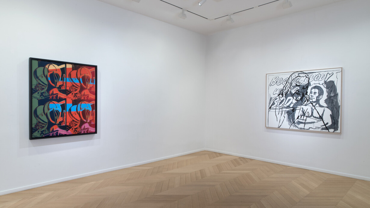 Andy Warhol, Who is who? exhibition view. Courtesy of Skarstedt 