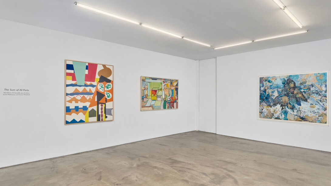 Various artists, The sum of all parts, exhibition view. Courtesy of Tibor de Nagy Gallery