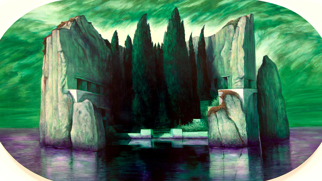 Island of the Dead. Courtesy of Art Mûr Berlin