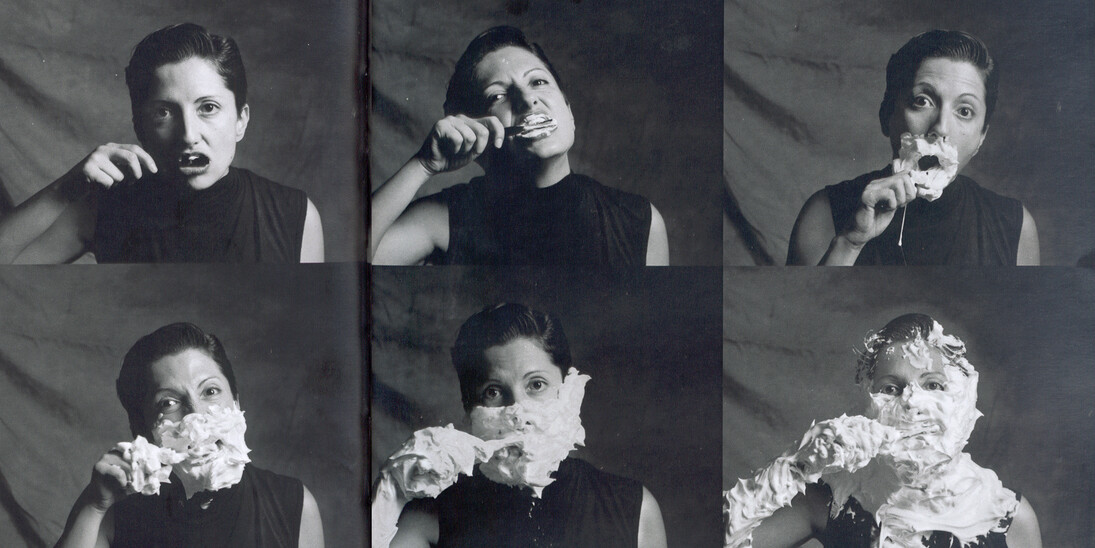 Lenora de Barros, Homenagem a George Segal (Homage to George Segal), 1975/1990. Photograph. Museum of Modern Art, São Paulo Collection, Gift of Milú Villela. Photo by Ruy Teixeira.