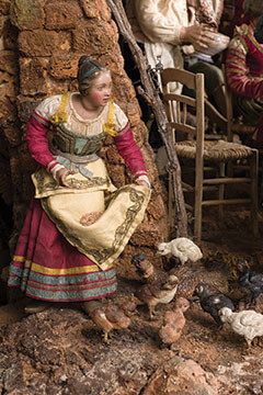 Neapolitan Crèche. Courtesy of Art Institute of Chicago