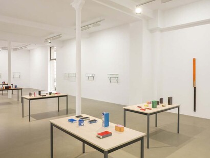 6 or 7 new works. Courtesy of Galerie Chantal Crousel