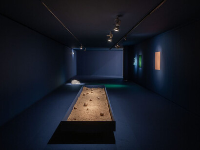 Anna Talens y Mar Guerrero, Territorios en tránsito/Solo dúo, vista de exhibición. Cortesía de IVAM