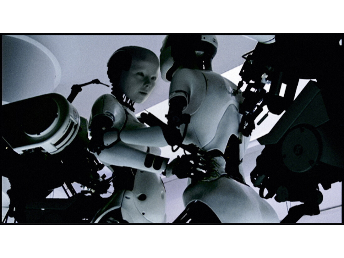 Björk, Still from “All Is Full of Love” directed by Chris Cunningham, 1999. Credit: Courtesy Wellhart Ltd & One Little Indian.