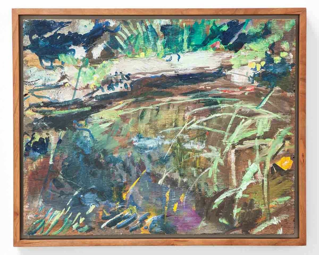Anthony Eyton RA: Avalanche. Courtesy of RA250