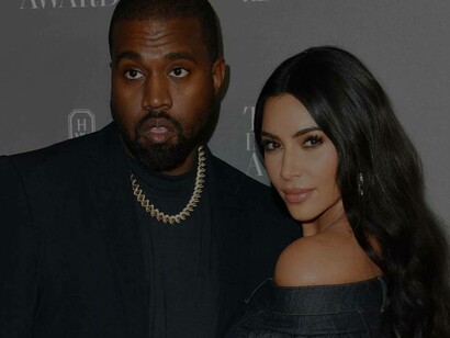 Kanye West and Kim Kardashian walking the red carpet at the 9th Annual WSJ. Magazine Innovator Awards at The Museum of Modern Art in New York, USA
