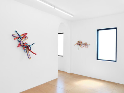Eamon Monaghan, Knots, exhibition view. Courtesy of Nina Johnson