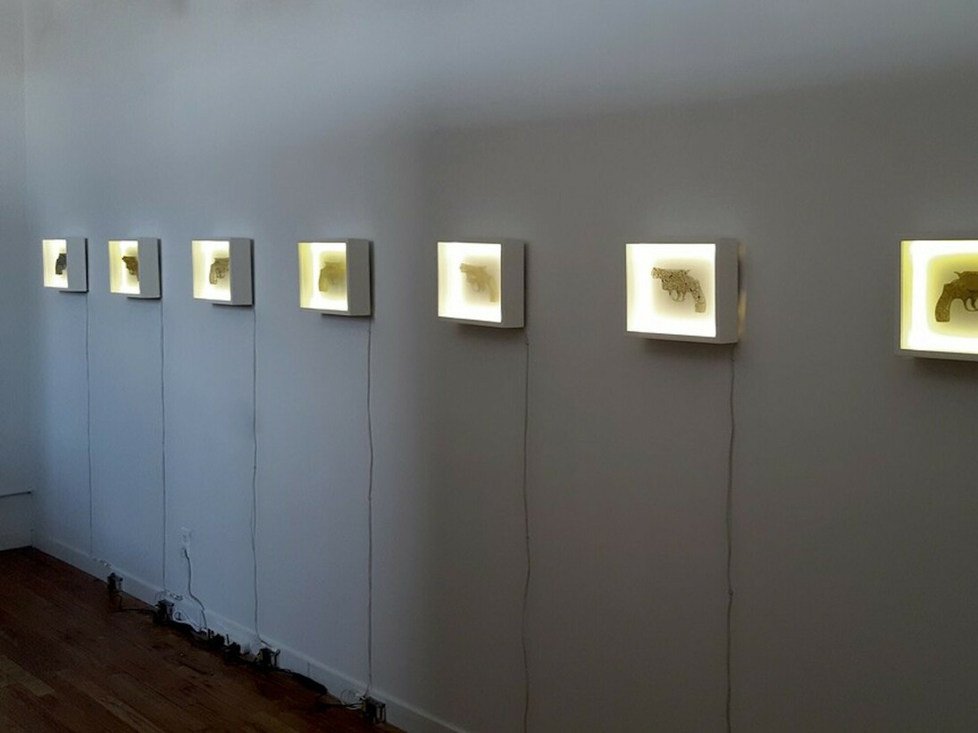 Nikki Luna. Play Ground, Exhibition view. Courtesy of Owen James Gallery